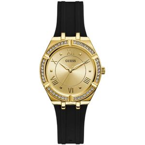 Guess, Elegante Dames Armbandhorloge Zwart, Dames, Maat:ONE Size