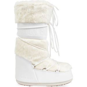 Moon Boot, Schoenen, Dames, Wit, 35 EU, Nepbont, Sneeuwlaarzen icoon nepbont