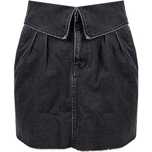 Pepe Jeans, Denim Skirts Zwart, Dames, Maat:XS