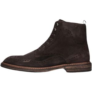 Floris van Bommel, Schoenen, Heren, Bruin, 43 1/3 EU, Leer, Heren Brogue Veterboots