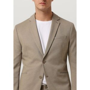 Drykorn, Jassen, Heren, Beige, S, Katoen, Beige Stijlvolle Heren Blazer