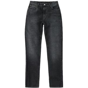 Nudie Jeans, Jeans, Dames, Zwart, W27 L30, Katoen, Jeans