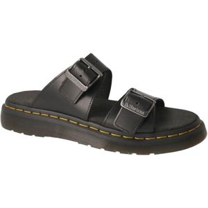 Dr. Martens, Schoenen, Dames, Zwart, 37 EU, Suède, Zwarte Analine Unisex Sandaal