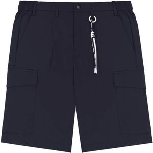 People of Shibuya, Korte broeken, Heren, Blauw, M, Blauwe Shorts voor Stedelijke Stijl