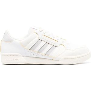 Adidas, Witte Continental 80 Low-Top Sneakers Wit, Heren, Maat:42 1/2 EU