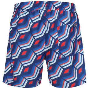 Umbro, Badkleding, Heren, Veelkleurig, S, Lifestyle Bedrukte Shorts