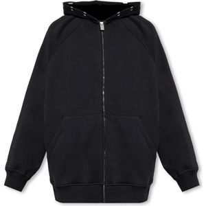 1017 Alyx 9Sm, Oversized hoodie Zwart, Heren, Maat:XL
