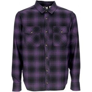 Element, Overhemden, Heren, Veelkleurig, XL, Klassieke Tacoma Geruite Overhemd