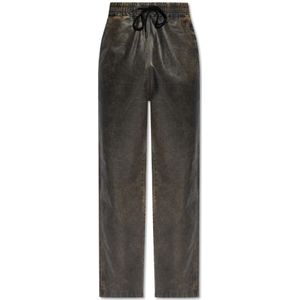 Diesel, Broeken, Heren, Bruin, 2Xl, Katoen, ‘D-Martians-S’ broek