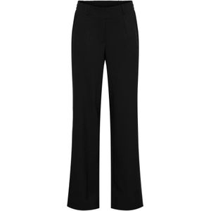 &Co Woman, Broeken, Dames, Zwart, XS, Polyester, Slim Fit Zwarte Broek