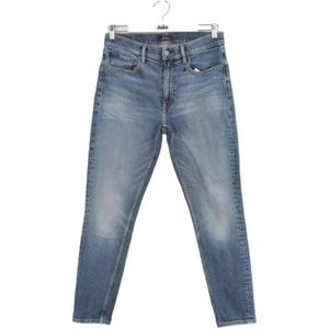 Ralph Lauren Pre-owned, Pre-owned, Dames, Blauw, L, Katoen, Pre-owned Cotton jeans