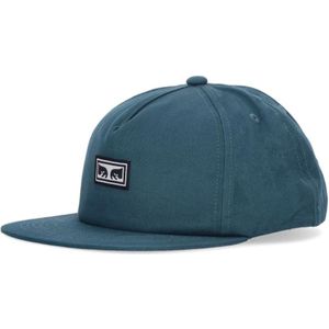 Obey, Caps Blauw, Heren, Maat:ONE Size