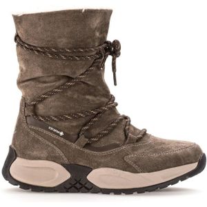 Gabor, Schoenen, Dames, Beige, 37 EU, Leer, Velvet Mid Boots Winter Must-Have