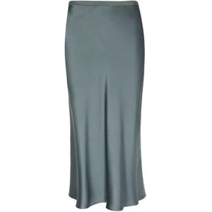 Anine Bing, Midi Skirts Groen, Dames, Maat:S