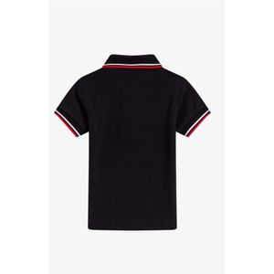 Fred Perry, Tops, Heren, Blauw, ONE Size, Katoen, Klassieke polo met twee strepen voor kinderen