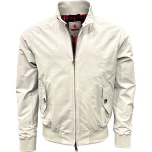 Baracuta, Jassen, Heren, Beige, XL, Harrington Blouson Jack in Zilvergrijs