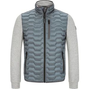 Milestone, Jassen, Heren, Blauw, M, Stijlvolle Blouson Jas