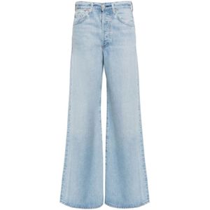 Citizens of Humanity, Wide Jeans Blauw, Dames, Maat:W29