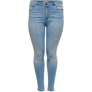 Only Carmakoma, Jeans, Dames, Blauw, 7XL L32, Denim, Slim-fit jeans