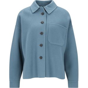 Weekend, Jassen, Dames, Blauw, S, Blauwe Jassen Regular Fit