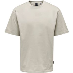 Only & Sons, Tops, Heren, Beige, XL, T-Shirts
