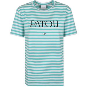 Patou, Tops, Dames, Groen, XS, Groene T-shirts & Polos voor vrouwen