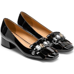 Kazar, Schoenen, Dames, Zwart, 37 EU, Leer, Zwarte pumps voor dames