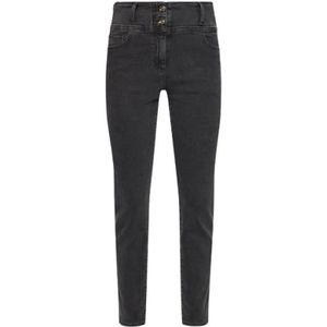 Liu Jo, Jeans, Dames, Zwart, W26, Denim, Cute Slim Zwart Gewassen Denim Jeans