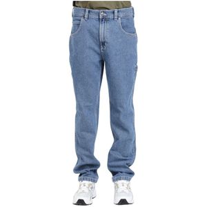 Dickies, Straight Jeans Blauw, Heren, Maat:W30