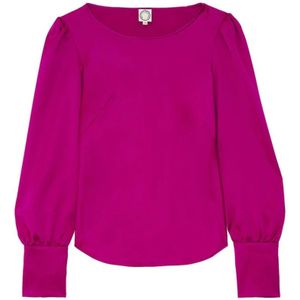 Ines De La Fressange Paris, Blouses & Shirts, Dames, Roze, M, Satijn, Blouses & Shirts