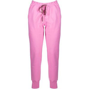 PS By Paul Smith, Neon Pink Zebra Logo Trainingsbroeken Roze, Dames, Maat:L