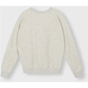 10Days, Icon Sweater - Soft White Melee Beige, Dames, Maat:XL