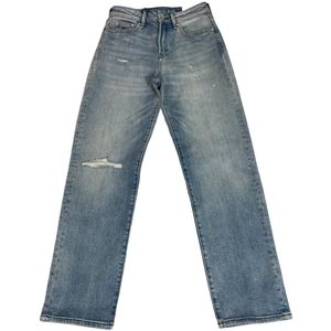 Denham, Jeans, Heren, Blauw, W27 L28, Katoen, Straight Jeans