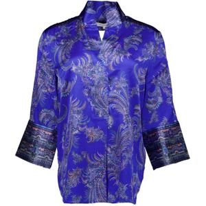 Dea Kudibal, Kami blouses blauw Blauw, Dames, Maat:M