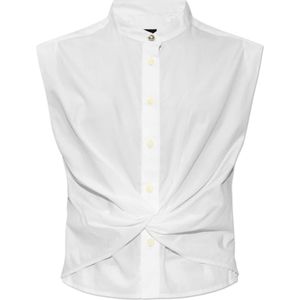 Rag & Bone, Blouses & Shirts, Dames, Wit, XS, Katoen, Mouwloze shirt Louisa