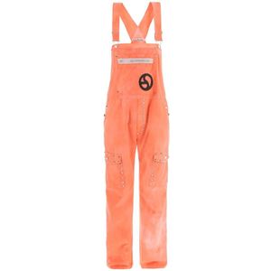 Acne Studios, Jumpsuits Oranje, Heren, Maat:M