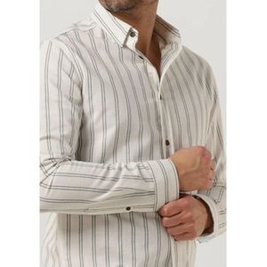 Anerkjendt, Overhemden, Heren, Veelkleurig, M, Katoen, Heren Casual Overhemd Double Stripe