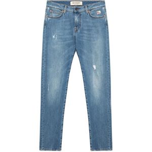 Roy Roger's, Jeans, Heren, Blauw, W32, Denim, Vintage Slim Fit Denim Jeans