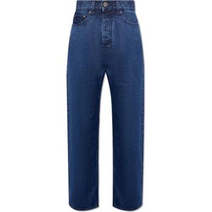 Palm Angels, Jeans met zakken Blauw, Heren, Maat:W32