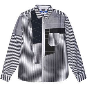 Junya Watanabe, Overhemden, Heren, Veelkleurig, XL, Katoen, Casual Shirts