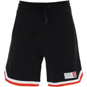 Hugo Boss, Danopy Sports Bermuda Shorts Zwart, Heren, Maat:L