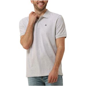 Scotch & Soda, Tops, Heren, Wit, 2Xl, Katoen, Heren Polo & T-shirt Essentials - Katoen Piqué