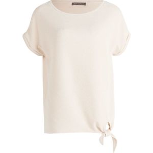 Betty Barclay, Tops, Dames, Beige, 4Xl, Shirt met strik knoop