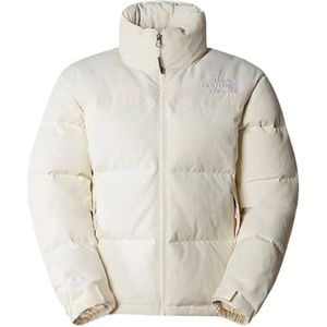 The North Face, Jassen, Dames, Wit, M, Polyester, 1992 Ripstop Nuptse Jas
