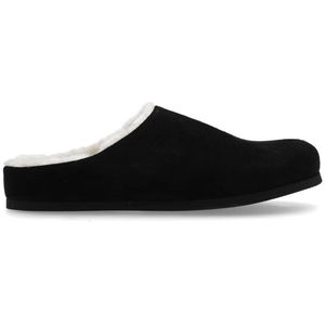 Common Projects, Schoenen, Dames, Zwart, 36 EU, Leer, Leren slides Klomp