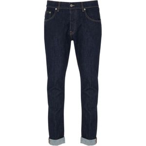 Dondup, Jeans, Heren, Blauw, W34, Slim-Fit Icon Jeans