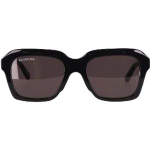 Balenciaga Vintage, Pre-owned, Dames, Zwart, ONE Size, Pre-owned Acetate sunglasses