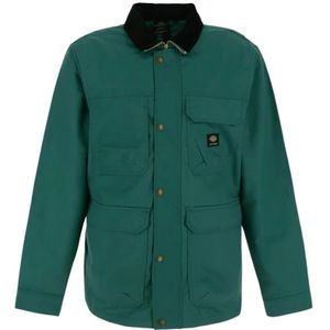 Dickies, Lichtgewicht Herenjas - Stijlvol en veelzijdig item voor je garderobe Groen, Heren, Maat:S