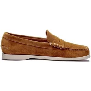 Sebago, Schoenen, Heren, Bruin, 41 EU, Stijlvolle Cognac Loafers voor Mannen