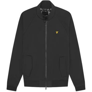 Lyle & Scott, Sweatshirts & Hoodies, Heren, Zwart, M, Softshell Harrington Jack